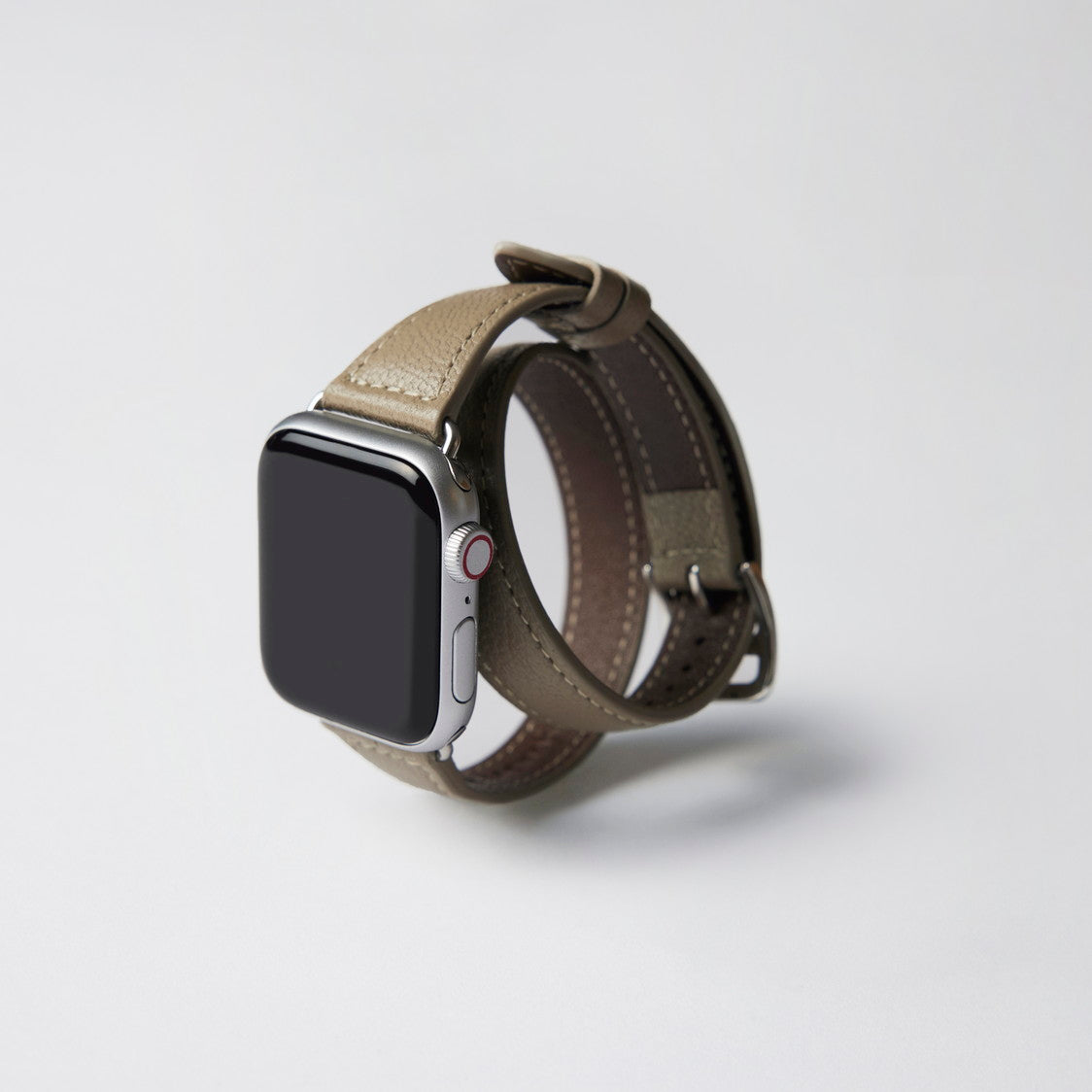 Apple Watch 42/41/40/38 mm用 ドゥーブルレザーバンド