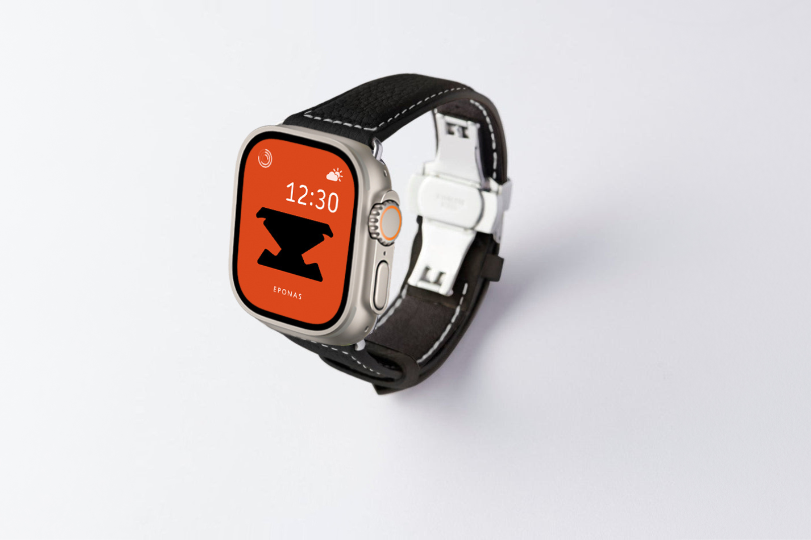 アップル純正 アップルウォッチバンド レザーリンク45mm S/M アップル純正 アップルウォッチバンド レザーリンク45mm S/M
