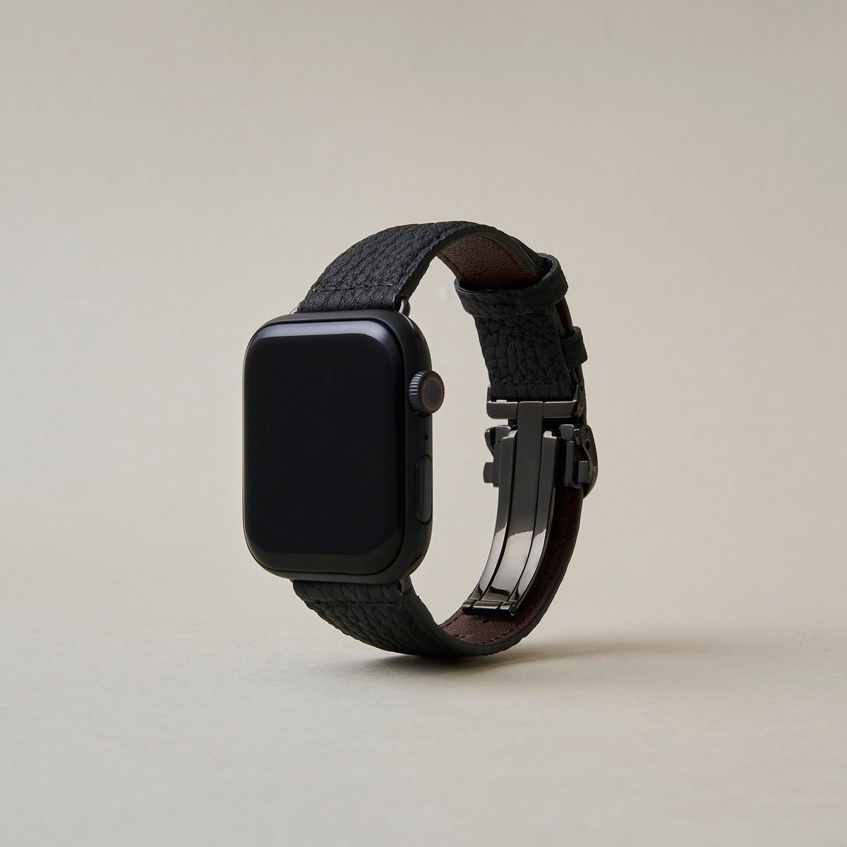 4041 SBS黒革 くわしく apple watch メタル バンド カスタム 金属 