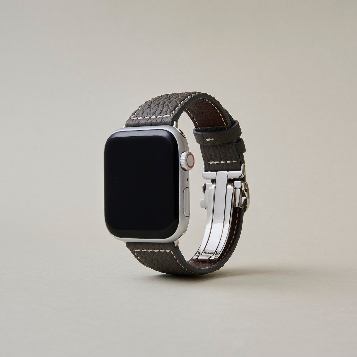 Apple Watch series2 38mm グレー ネイビー ベルト付き（Apple Watch 