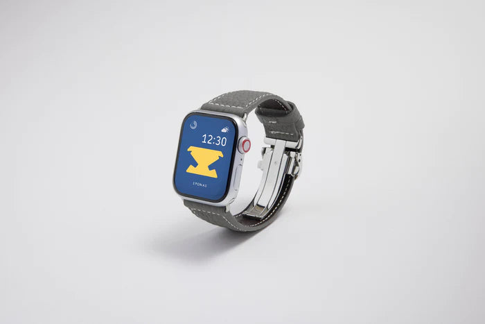 アップル純正 アップルウォッチバンド レザーリンク 41mm S/M インク アップル純正 アップルウォッチバンド レザーリンク 41mm S / M
