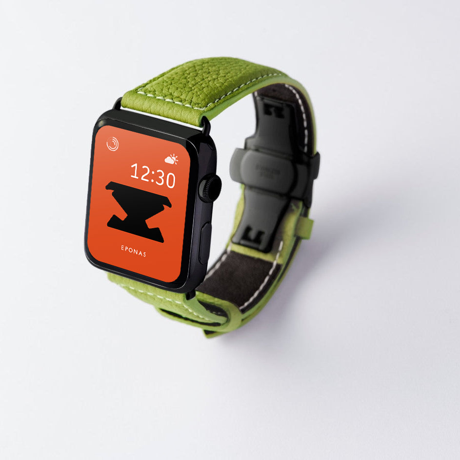 Apple Watch / アップルウォッチ用 レザーバンド 45mm 44mm 42mm