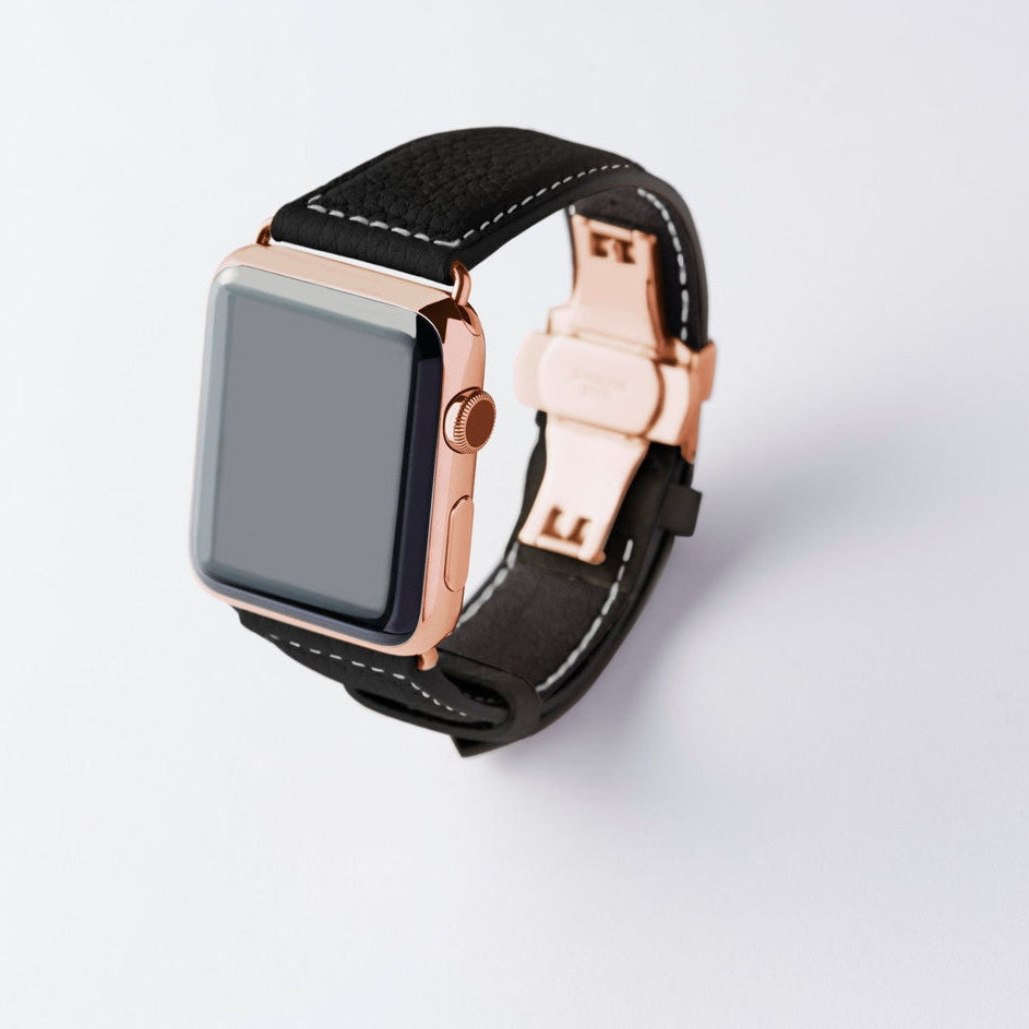 Apple Watch / アップルウォッチ用レザーバンド 45mm 44mm 42mm