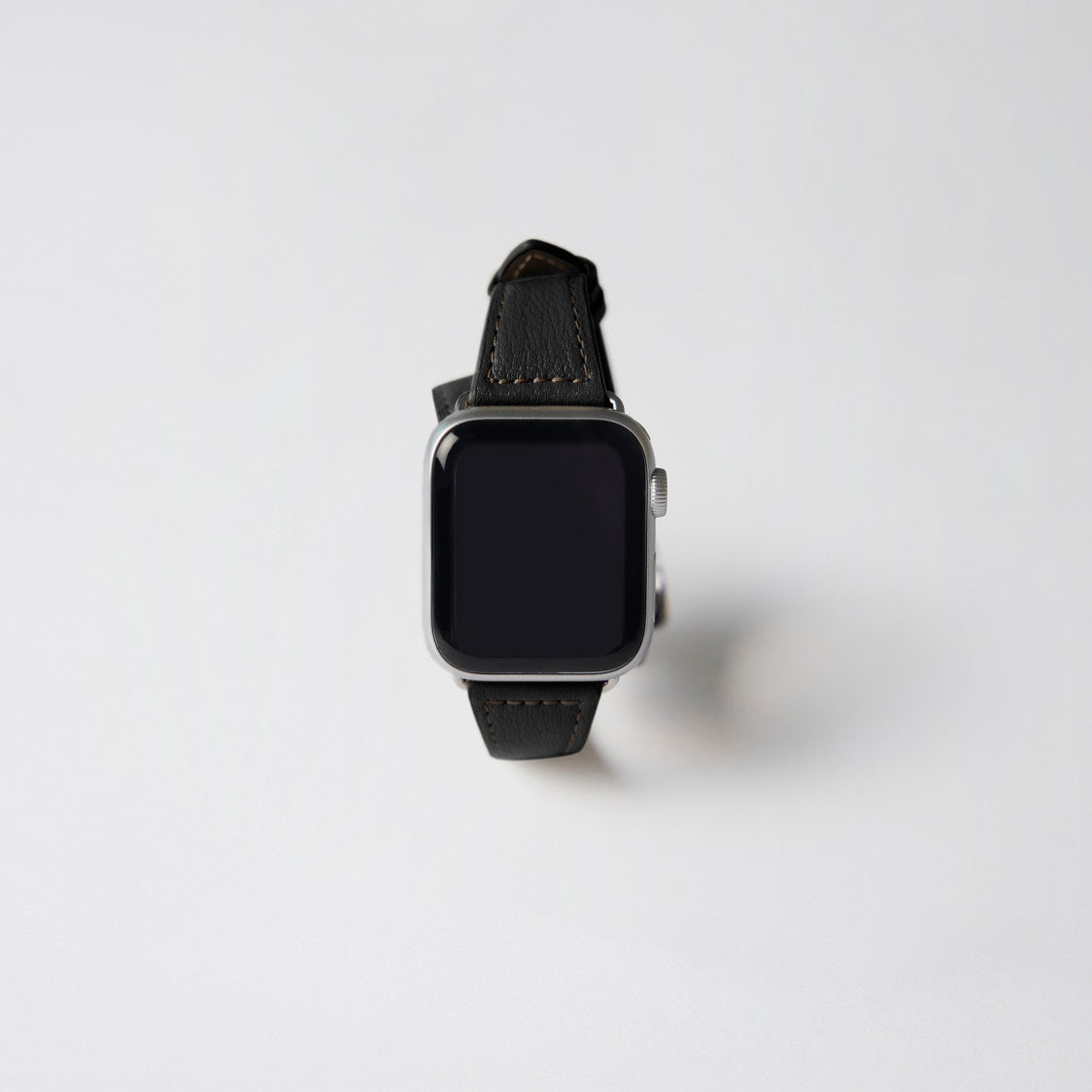 Apple Watch革バンド 黒色 38 40 41mm 新作 - 時計